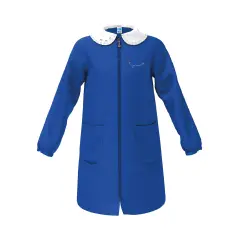 Grembiule Bambina Scuola Zip Be yourself Blu 9 Anni
