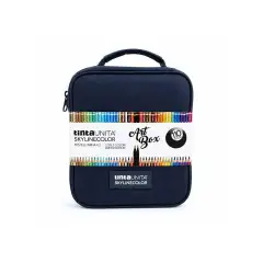 Tinta Unita Art Box Maxi 110 Pastelli Mina 4.2 Blu Scuro