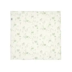 Stokke Teli Mussola Set 2 Pezzi 60x60 cm Sage Green Map