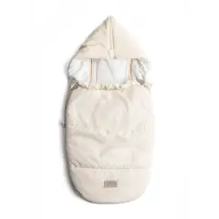 Bamboom Igloo Sacco Invernale per Ovetto e Carrozzina TOG 4.5 Natural Cream