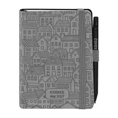 Agenda Comix Special 12 Mesi Giornaliera Mignon Grigia Case 2027