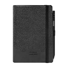 Agenda Comix Special 12 Mesi Settimanale Medium Nera Sketch 2027