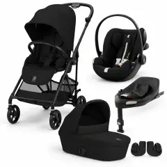 Cybex Trio Melio Magic Black Con Base G3-S.Auto Cloud G3-Adattatori