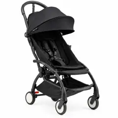 Stokke YOYO5 Passeggino Nero con Telaio Nero